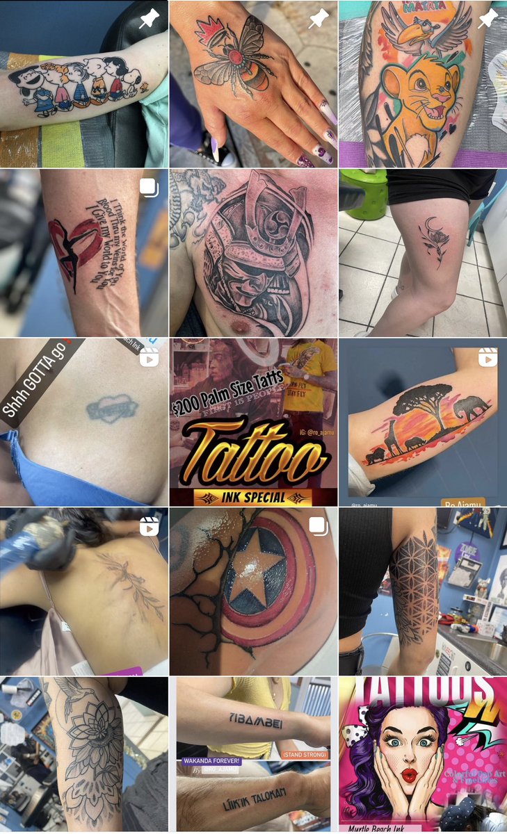 A few recent #tattoos I’ve done.
BOOKING NOW in Myrtle Beach.The Summer will be crazy ..book your Appts ahead of time(before your trip) #MyrtleBeach #MyrtleBeachInk #SeaboardSt #Tattooartist #myrtlebeachvacation #myrtleBeachattractions #myrtlebeachtrip