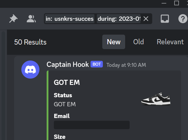 RMBgen's tweet image. 50 Wins on Nike today
Server: @ToxicServerss
Account provider: @WTB_22
Proxy: Resi :D
Bot: @usnkrs