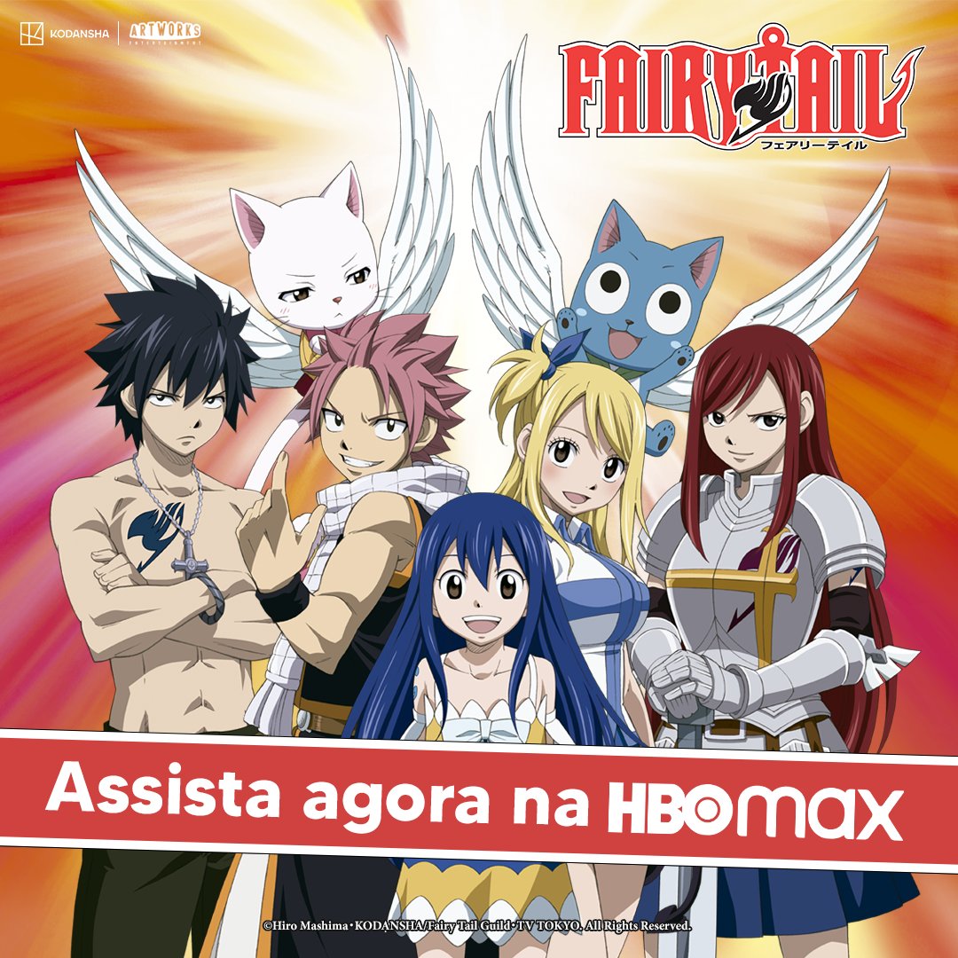 Fairy Tail: Ainda sem dublagem, 2ª temporada estreia na HBO Max