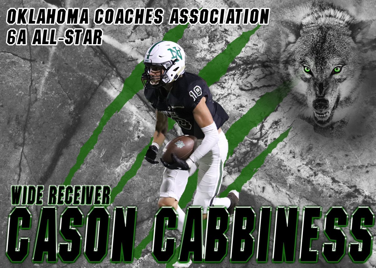 Norman North Football (@nnfootball) on Twitter photo Congrats to the following players for being selected to the OFBCA 6A All Star by Class Team:
<a href="/Kamden6k/">Kamden Sixkiller</a>
<a href="/MasonPace01/">Mason Pace</a>
<a href="/cason_cabbiness/">Cason Cabbiness</a> Congrats to the following players for being selected to the OFBCA 6A All Star by Class Team:
<a href="/Kamden6k/">Kamden Sixkiller</a>
<a href="/MasonPace01/">Mason Pace</a>
<a href="/cason_cabbiness/">Cason Cabbiness</a>