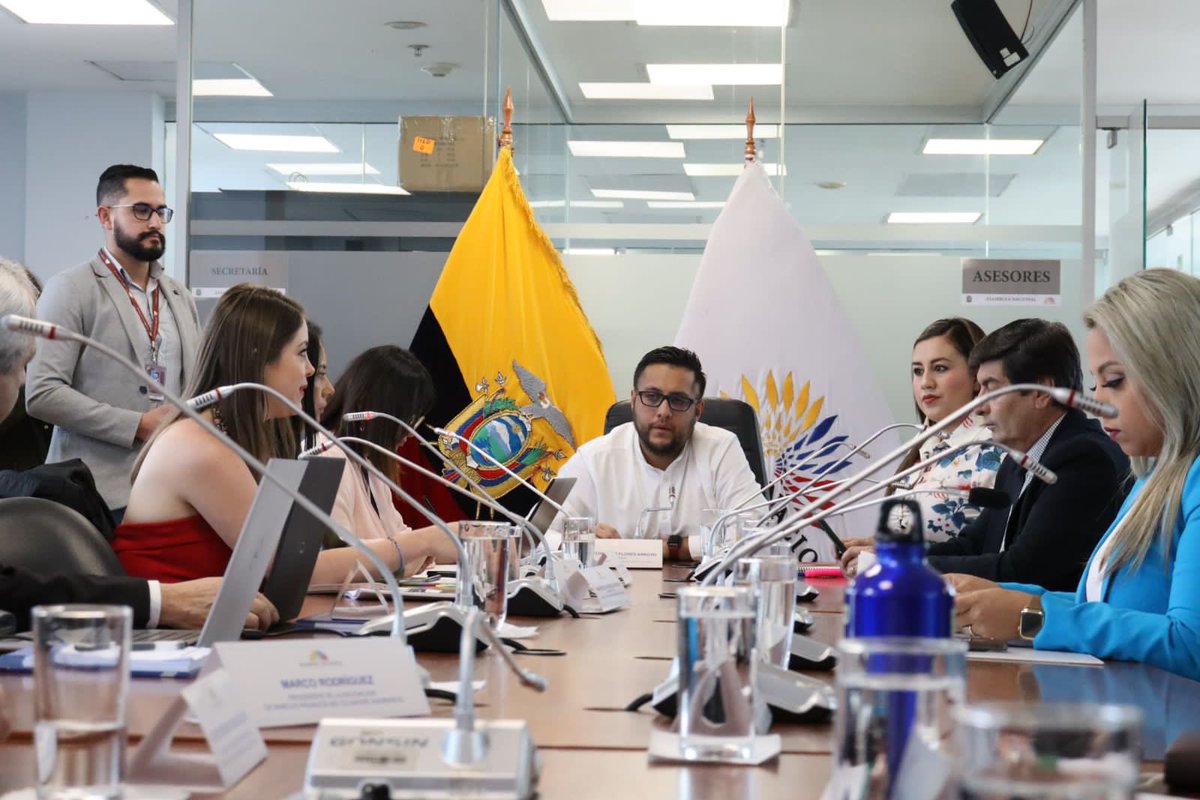 juanflores18's tweet photo. Damos inicio a la Sesión No. 125-2021-2023 de la Comisión de @RRIIMovilidadAN para conocer sobre la situación de ecuatorianos detenidos en el exterior (pescadores artesanales), Visa #VIRTE y reformas a #LeyMovilidadHumana
🔴 VIVO | https://t.co/LrZmAasA7R
#JuntosPodemosLograrlo https://t.co/wwGq1ixlv3