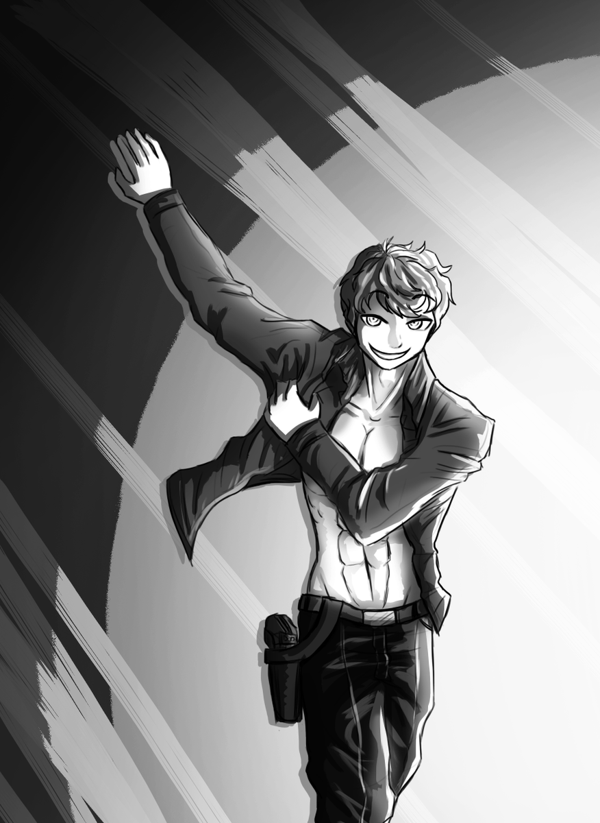 Xblaze27's tweet photo. Pouf!
Un dessin de Hélios, un personnage rp ! Et nous avons la version manga et la version en couleurs. Voyez ses superbes cheveux roses !! XD https://t.co/pSBj2lBpLy