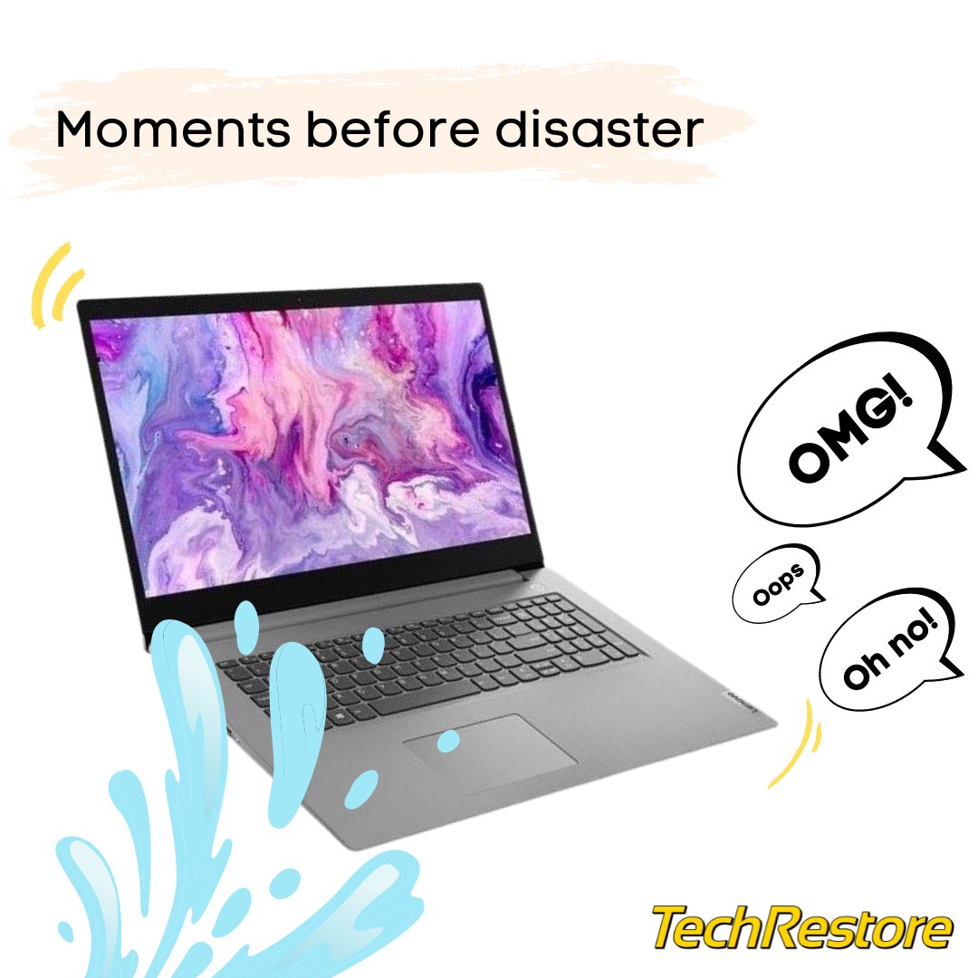 TechRestore (@techrestore) on Twitter photo OH NO! Did you spill a drink on your device? No problem just tent you device or have the screen pointing down to let as much liquid as possible drip out, and bring it to TechRestore for our free diagnostic so we can asses the situation. OH NO! Did you spill a drink on your device? No problem just tent you device or have the screen pointing down to let as much liquid as possible drip out, and bring it to TechRestore for our free diagnostic so we can asses the situation.
