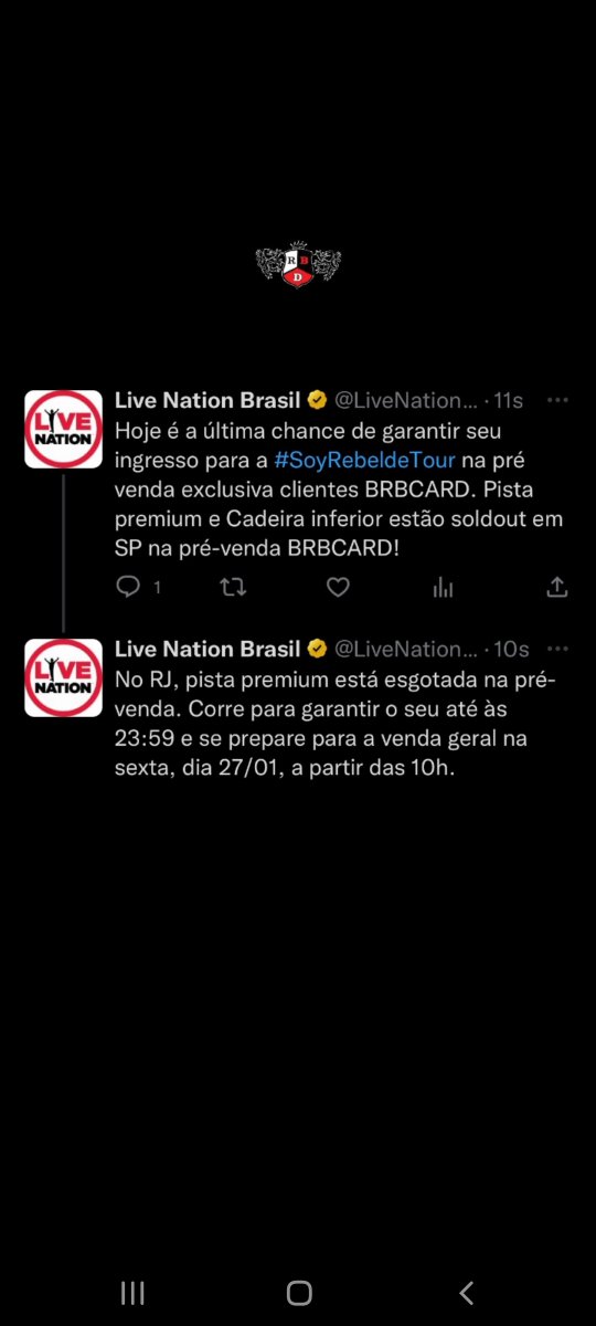 jaquesg's tweet photo. Sobre a palhaçada da Eventim e do BRBCard....
#brbcard #eventim https://t.co/mACm3K73to
