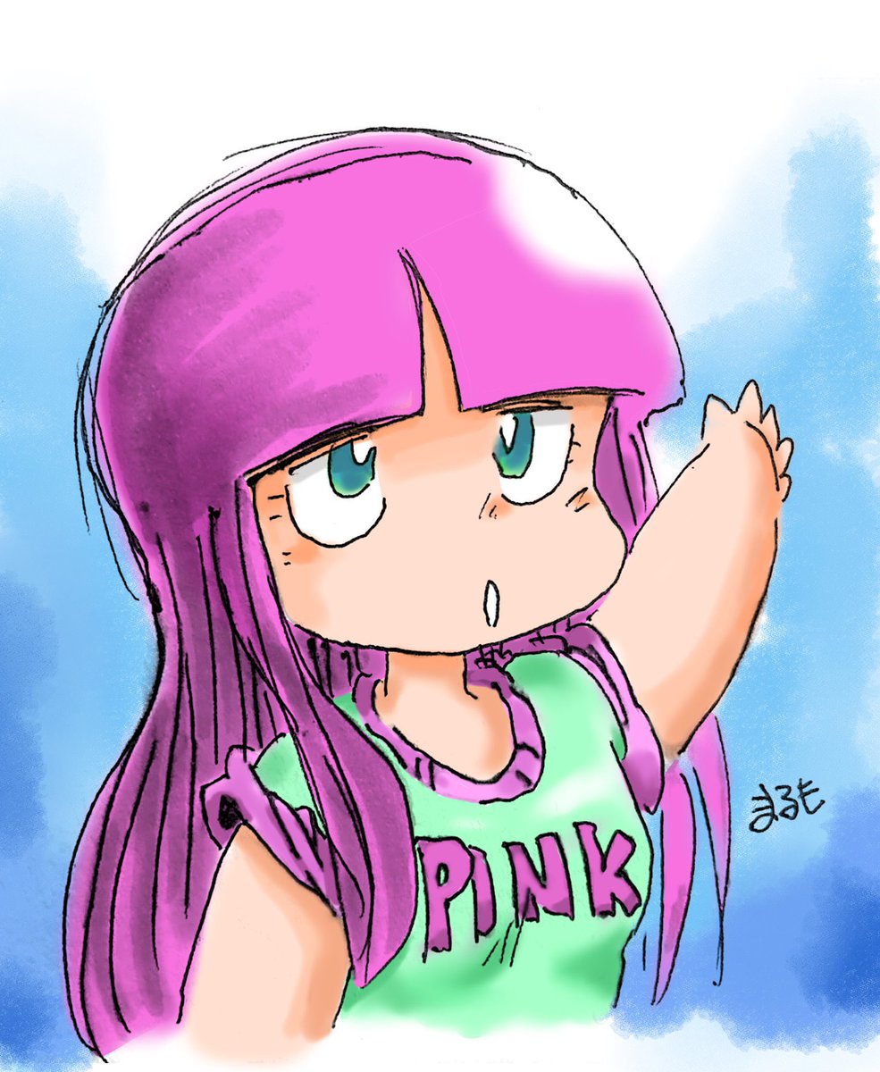 「#デフォルメ絵を流してデフォルメ民を増やそう何気に微妙だな…( ゜ω゜;) 」|まるも☆『きゃぴ』Kindle版発売中！のイラスト