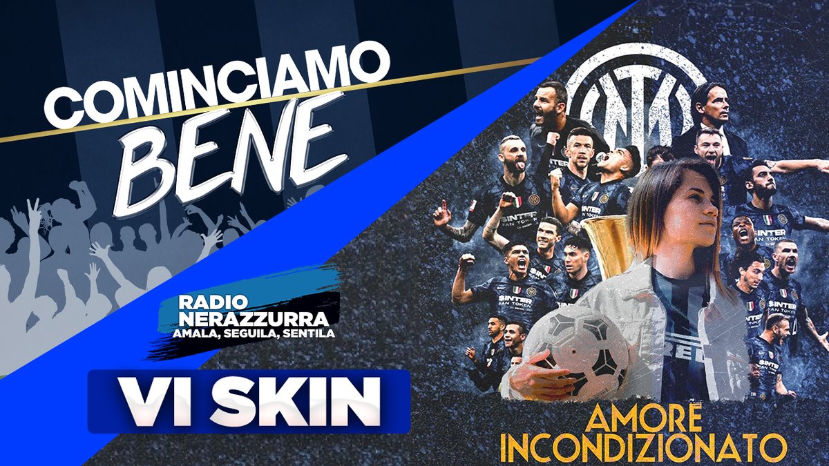 Rnerazzurrait's tweet photo. 🎶 "Amore Incondizionato" | #ViSkin ospite a #RadioNerazzurra 🖤💙
Guarda l'intervista 👉 https://t.co/x2YJMotnDA https://t.co/CQczKWpZIg