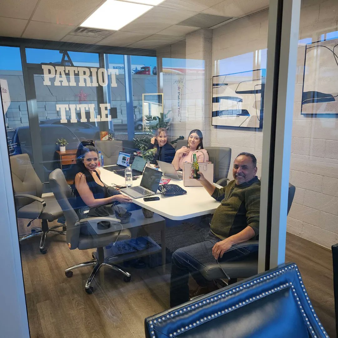 patriottitleco's tweet image. Closing homes have been our favorite thing to do every day. Whether you are planning to close your deals on weekdays or weekends, our team at Patriot Title is ready to help you out! 🔑🏠

Thank you for always choosing our team regarding your real estate transaction.🥂