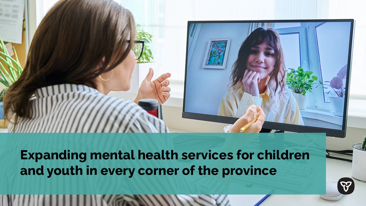 Ontario is investing $4.75 million to expand the “One Stop Talk” virtual “walk-in” counselling program to connect children, youth and their families with more convenient and timely ways to access mental health counselling no matter where they live.

news.ontario.ca/en/release/100…