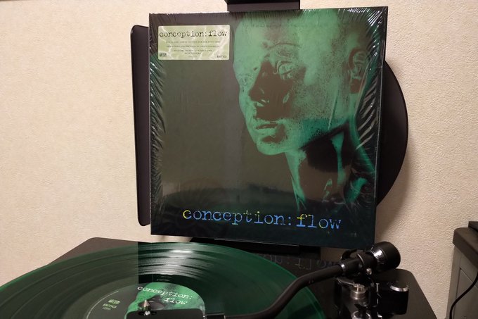 conceptionのflowは今一番聴いているconceptionのレコードですリリース当初はミドルテンポの曲しか無く