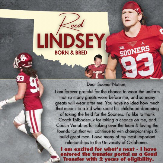 Thank you Sooner Nation!