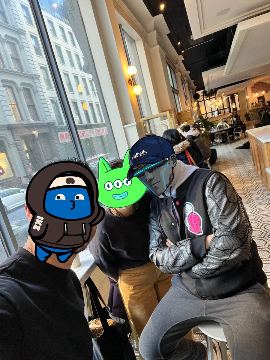 chaincheung's tweet photo. @bluebottleroast drip with @toyninja @alcigonzalez and @INSALAND drip https://t.co/L95RiEq3aH
