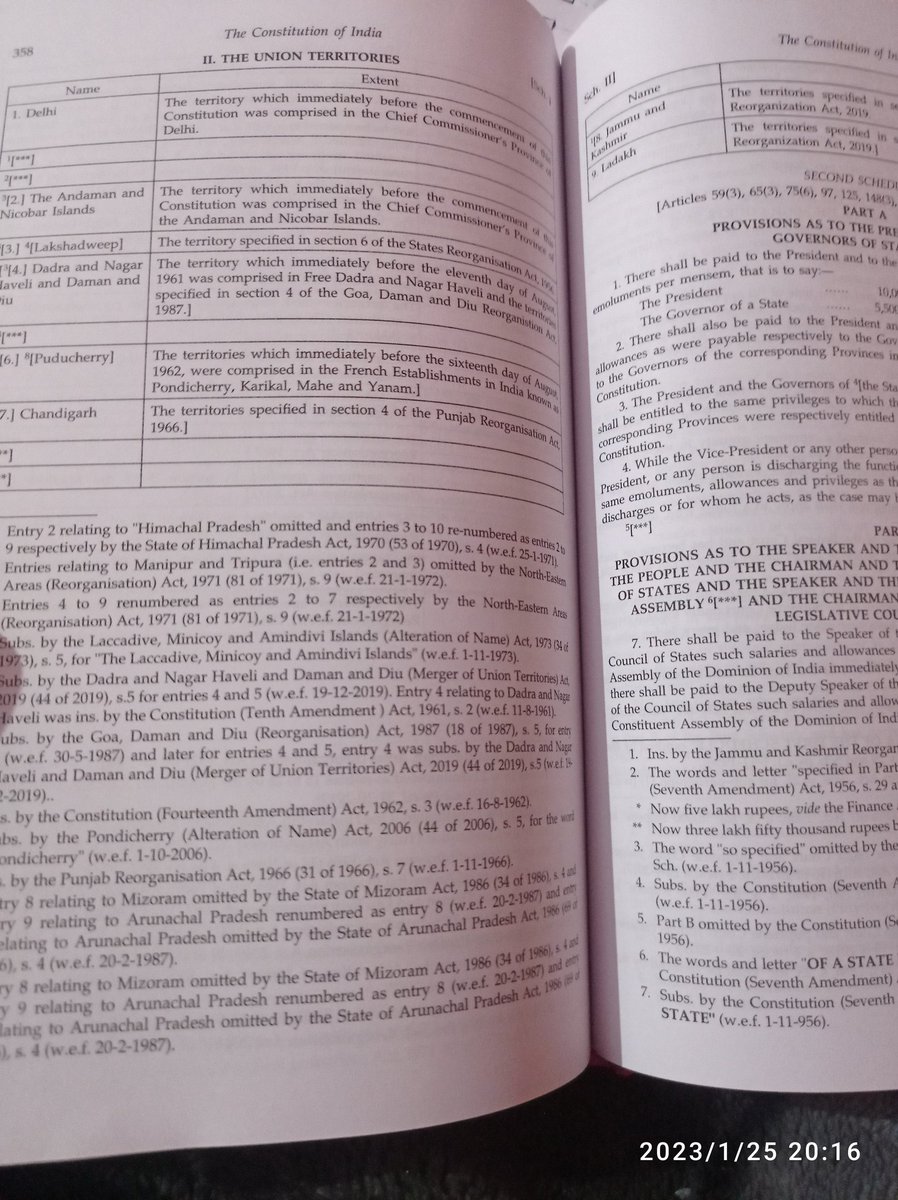 Saloni_Thakur19's tweet image. This bare act of The Constitution of India is very good and helpful. This is of Shree Ram Publications Chandigarh. This has a detailed concept of all the Articles. And even other several things too. I have found this very helpful 👍😊
#The_constitution_of_India 
#bareact