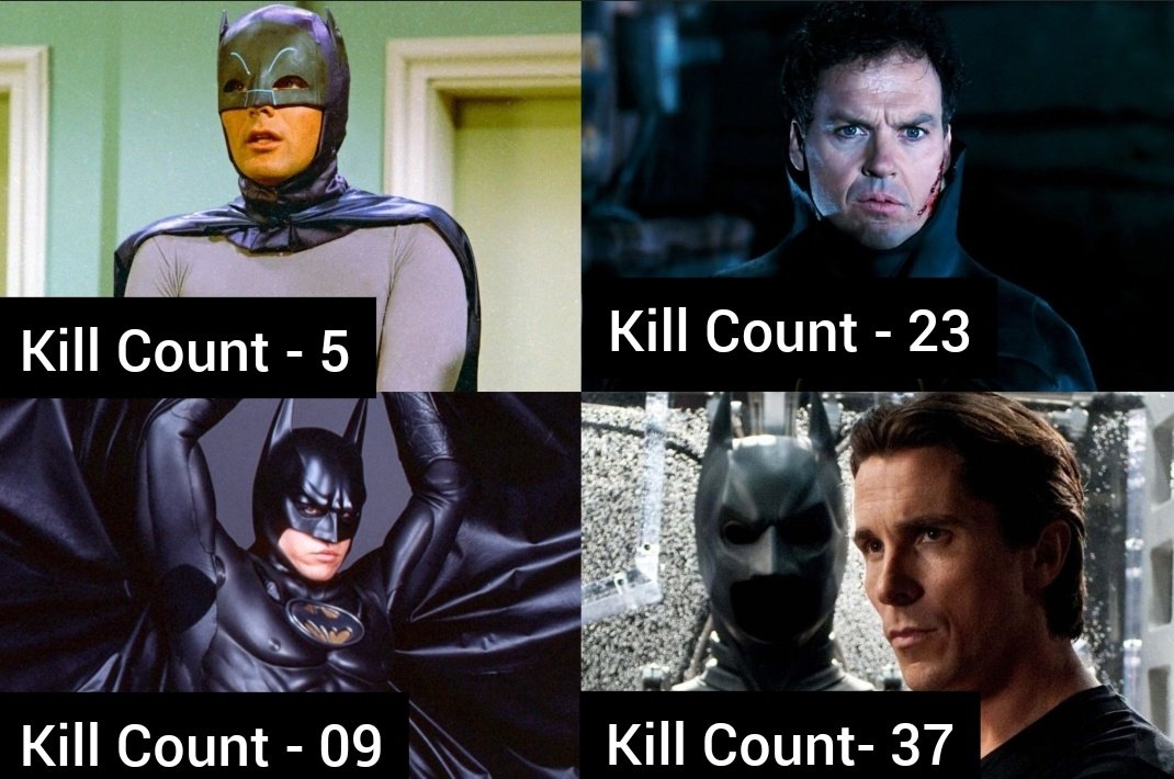 callouswayne's tweet photo. It's so hypocritical and annoying to only blame one adaption of the character, when these actually did the same. https://t.co/kb2Q3a1Cc5