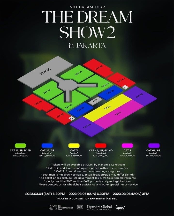 InFa_Kstore's tweet image. OPEN JASTIP / JASWAR TIKET
[ NCT DREAM : THE DREAM SHOW 2 in JAKARTA ]

Kali ini InFa. Kstore open jastip tiket TDS 2 yaa, mau bantu sijeuni terutama yg cari CAT 1 &amp;amp; 2

✅️ Join grup WA
#NCTDREAM #THEDREAMSHOW2 #THEDREAMSHOW2_in_Jakarta
#THEDREAMSHOW2_in_JKT

Silahkann dicek👇