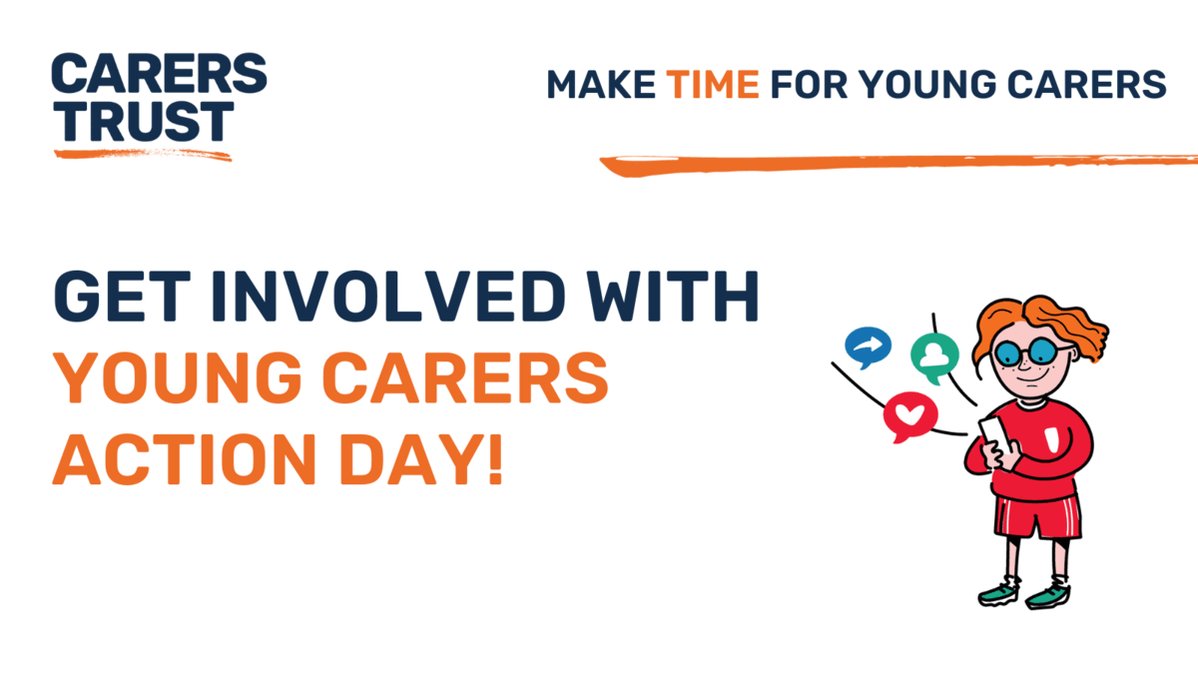 Calling all young/young adult carers! We're looking for creative content about being a #YoungCarer that we can share for #YoungCarersActionDay. 

Whether you're a blogger, poet, artist or video-maker, we'd love to hear from you! Email youngcarers@carers.org to share your content!