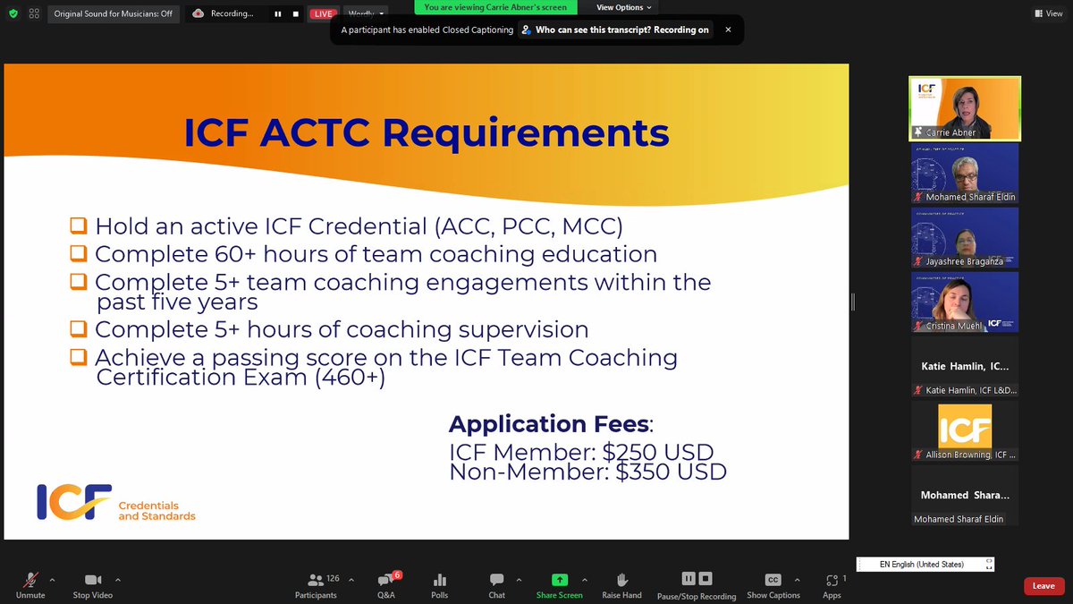 ICF Team Coaching tweet media