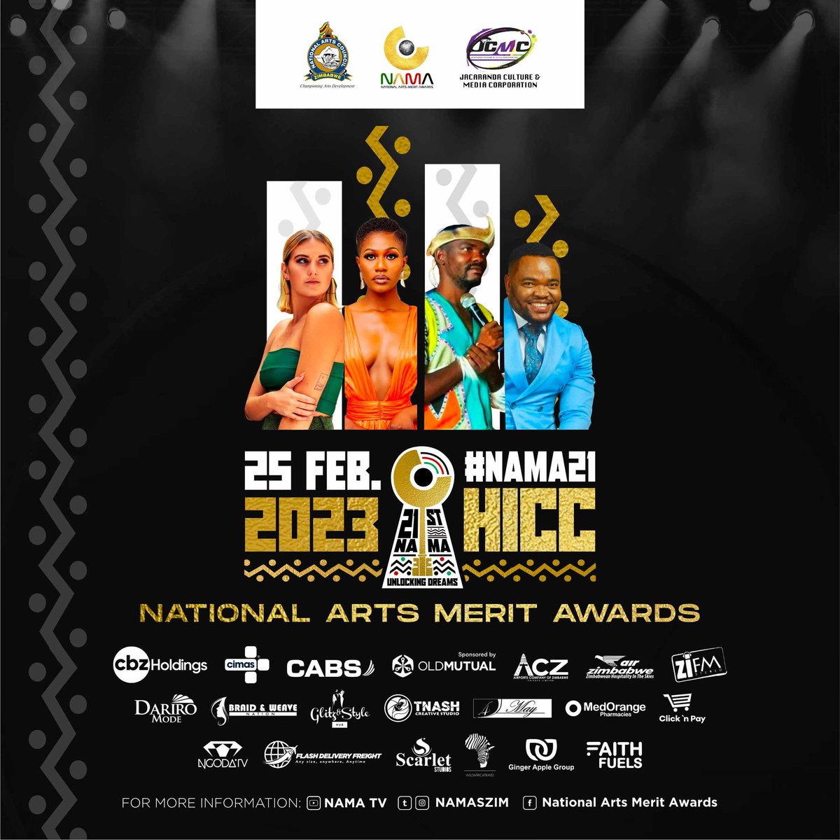 The countdown continues! 

Today marks exactly 31 days before the nations biggest awards show at the HICC on the 25th of February! 

Amazing performances from phenomenal artist's this year!

#NAMA21 #unlockingdreams