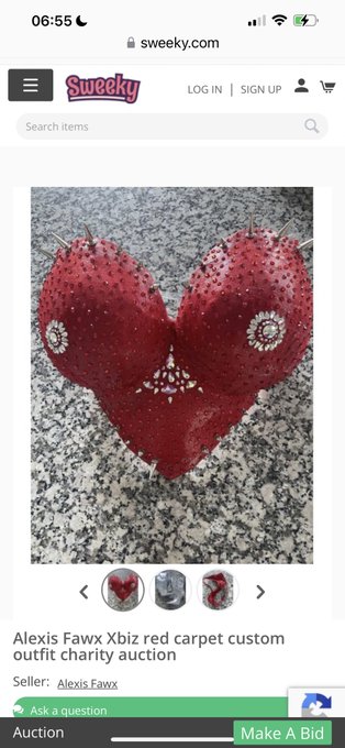 Replica of my Boobs! Being auctioned off! Proceeds will given to charity!  I&rsquo;ll match your bid! https://t<a href="/tag/realloyalfans"class="tags"><span>#realloyalfans</span></a>