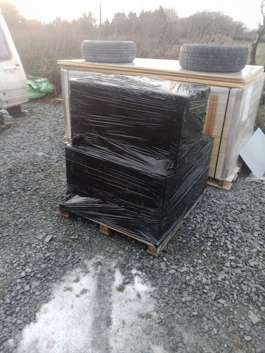 BeesBishops's tweet image. Wrapped up and ready to, this pallet of mating nucs is going out to a customer as part of an import order. When we put in orders with overseas manufacturers, we are happy to add in orders for others to help keep costs down.

#import #beeequipment #beekeepingequipment #beekeeping