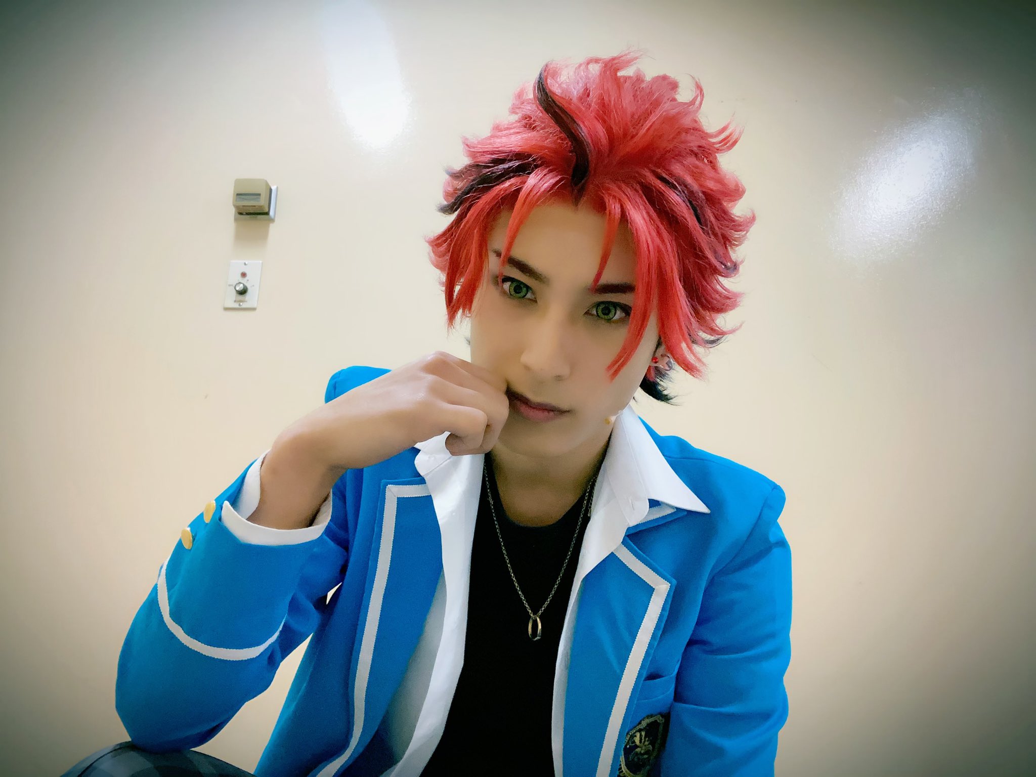 あんスタ 鬼龍紅郎 コスプレ ウィッグ 紅月 クラッセ 【公式通販】