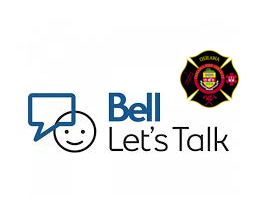 OshawaFire's tweet photo. It's Bell Let's Talk Day! Your mental health is essential, and it's time to take action to create a positive change. Tweet, text, or make a call in support of mental health. Together we can help end the stigma.
@oshawacity
@iafflocal465
@BellLets
#FireDispatch https://t.co/0OfddDpo6s