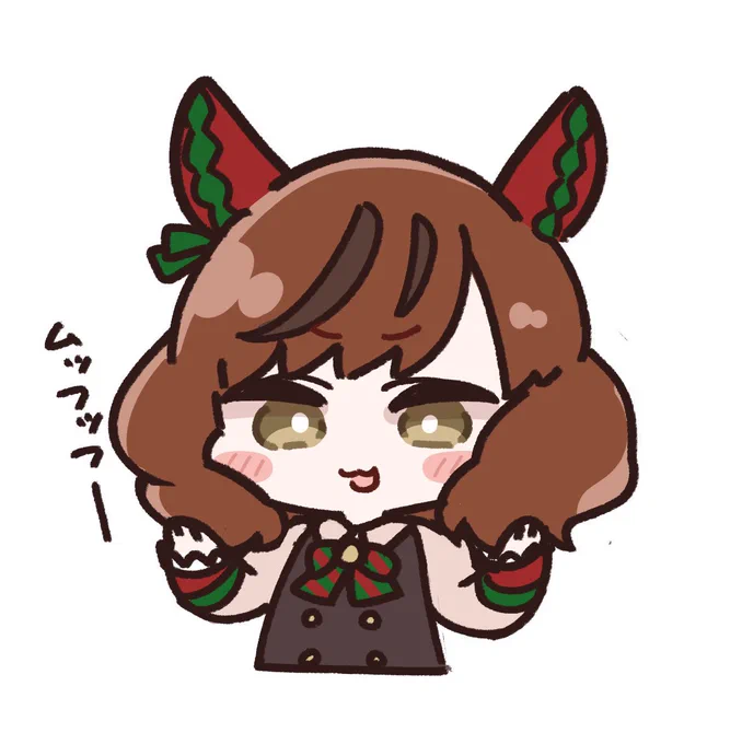 #デフォルメ絵を流してデフォルメ民を増やそう 