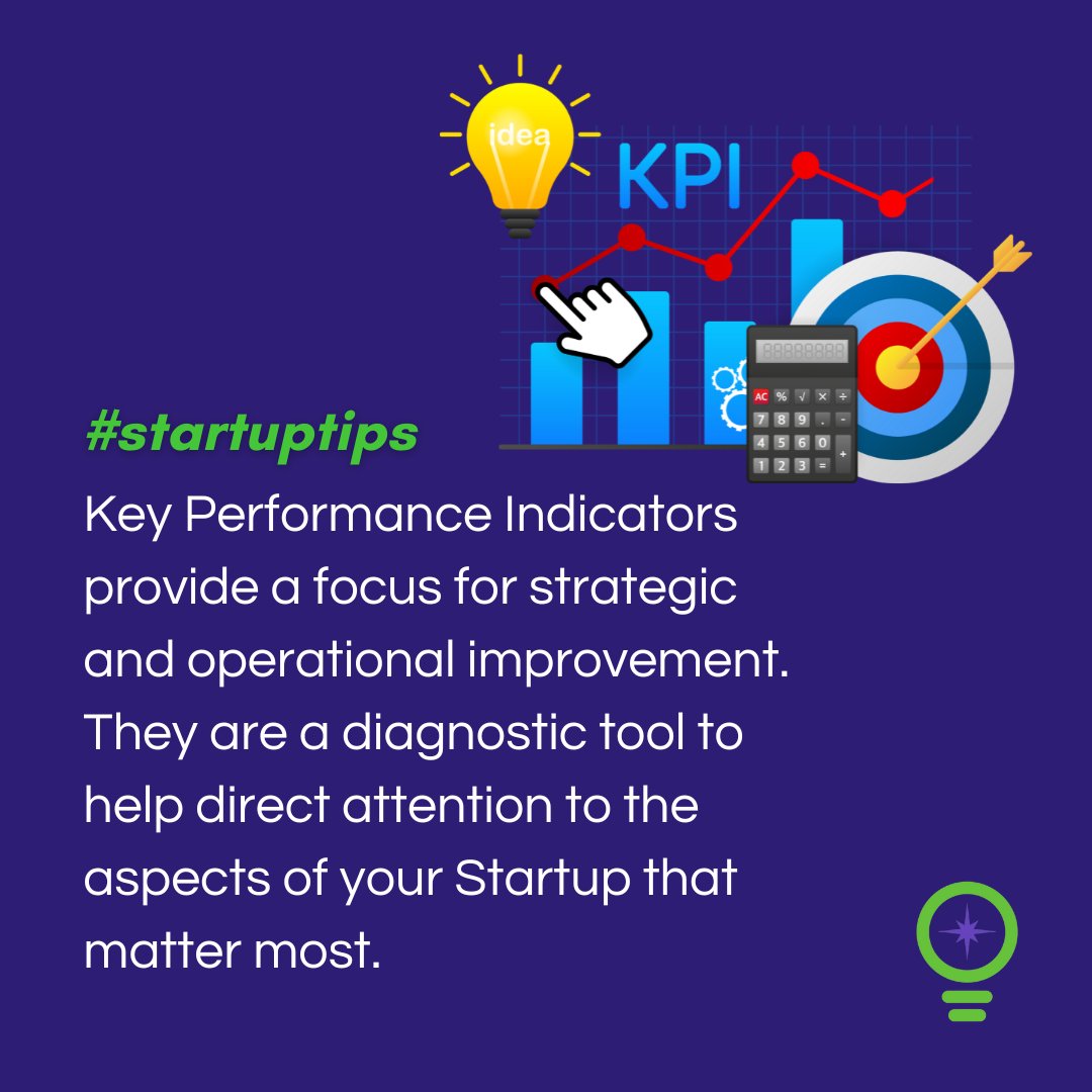As Peter Drucker, the inventor of the concept of “managing by objective,” famously said, “What gets measured gets done.” Key Performance Indicators ensure that you are accomplishing what you need at the right time, to move your Startup forward.

#startups #entrepreneurs #kpi