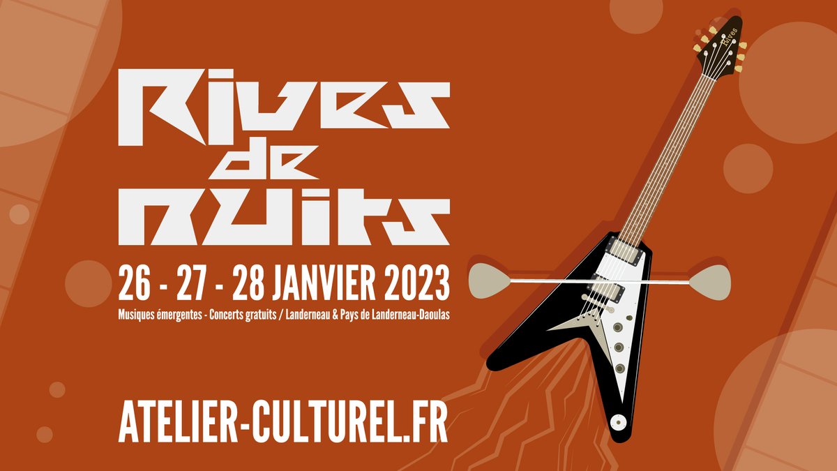 CAPLD_bzh's tweet photo. RIVES DE NUIT🎉Après deux ans d'absence, cette "Fête de la Musique en hiver" orchestrée par l'Atelier Culturel revient dans notre Pays de Landerneau-Daoulas, les 26, 27 et 28 janvier ♫ Les concerts sont gratuits 👉 https://t.co/fZ40s88LL3 https://t.co/Z7c63ICgwZ