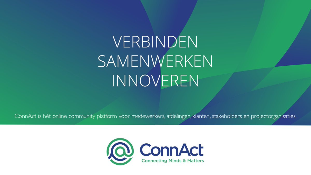 ConnactOnline's tweet photo. Ben jij klaar voor het nieuwe werken binnen een digitaal bedrijfsverzamelgebouw van ConnAct? 

#connact #community #onlinecommunity #platform 

https://t.co/PaPO8PglIv https://t.co/9qR7hdhbSp