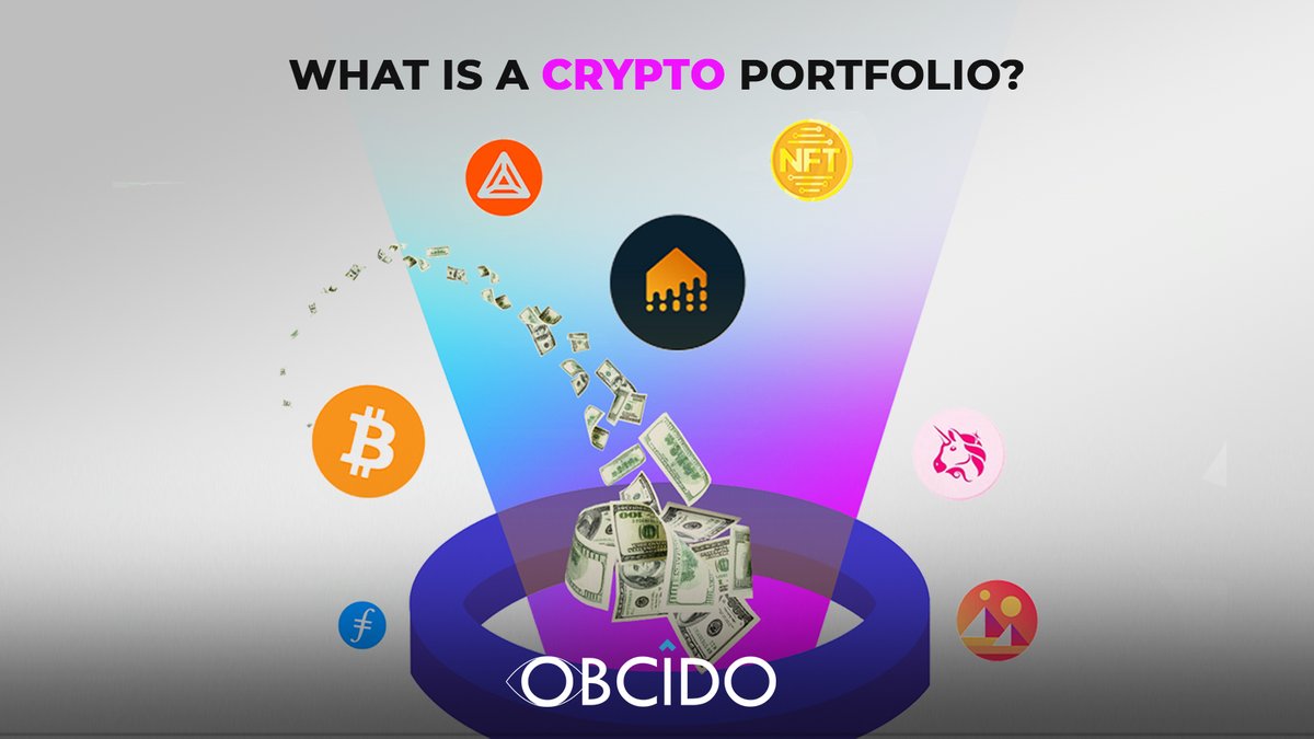 Your collection of crypto holdings is referred to as a portfolio. 

These portfolios may contain a range of assets, including #Bitcoin, other cryptocurrencies, and #NFTs.