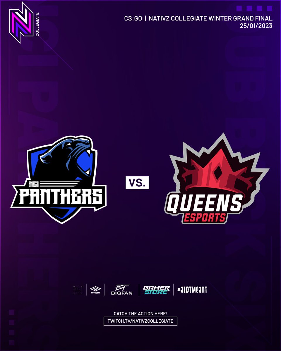 EireCollegiate's tweet photo. IT'S OFFICIAL- THE #NativzCollegiate #CSGO WINTER FINAL:

NCI Panthers vs QUB The Back Six

Tonight at 7pm on https://t.co/654mzEHSar

🎙️ @real_evin  + @FL3M1NGcs 
🎥 @tiddlercasts https://t.co/tPIow2m1Rj