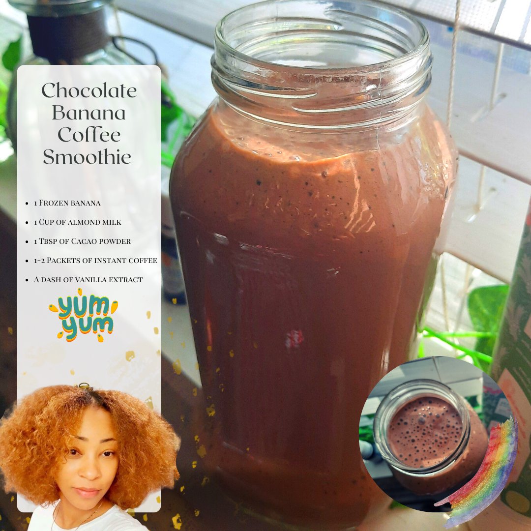 Breakfast 

#smoothie #cacao #banana #coffeesmoothie #nutrition #diet #lifestyle #wellness #holistic #ayurveda #breakfast #breakfastsmoothie #smoothierecipe
