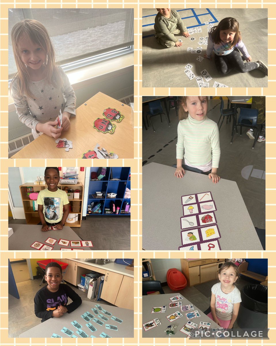 ARoseKINDER1's tweet photo. Meeting our friends where they are is the best way to learn @StTeresasSchoo1 #lettermatch #beginningsounds #endingsounds https://t.co/zuURtHCm7M