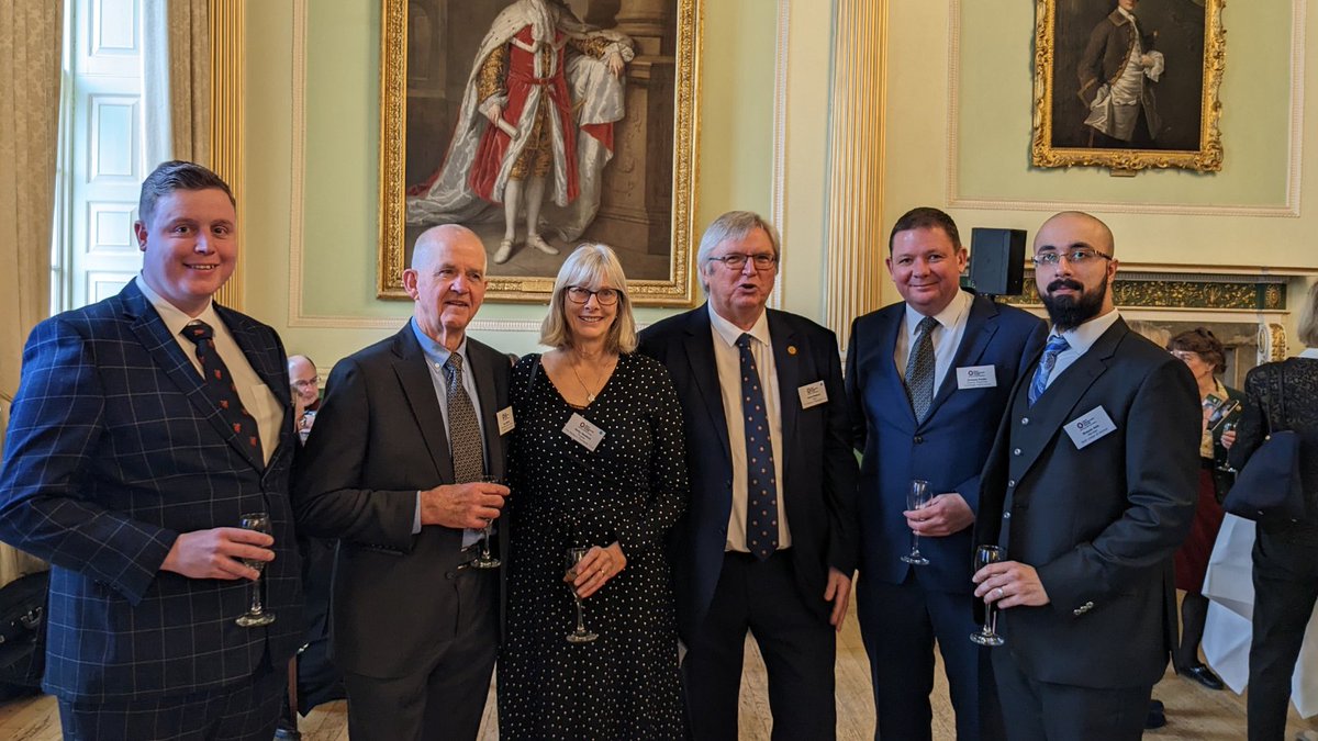 UGLE_GrandLodge's tweet photo. Today the @RoyalOsteoSoc was welcomed back to its home in Bath, hosted by their Royal Patron, the Queen Consort 👑

AGM David Medlock was in attendance, with the Ruler of Somerset, @Raygu3, and representatives of  local @BathFreemasons!

@RoyalFamily @UGLE_GrandLodge #Freemasons https://t.co/6RF7DyB1vS
