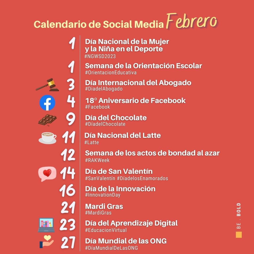 bolddmstudio's tweet photo. #FebruaryCalendar We swapped the box of chocolates for a bit of "marketing love" in honor of the most enchanting month of the year 😍 https://t.co/7kUf3rG4ef

#socialmediaplanner #socialmediacalendar #februaryholidays #whattopost #socialmediastrategy #digitalmarketingstrategy https://t.co/6edNTpRd1L