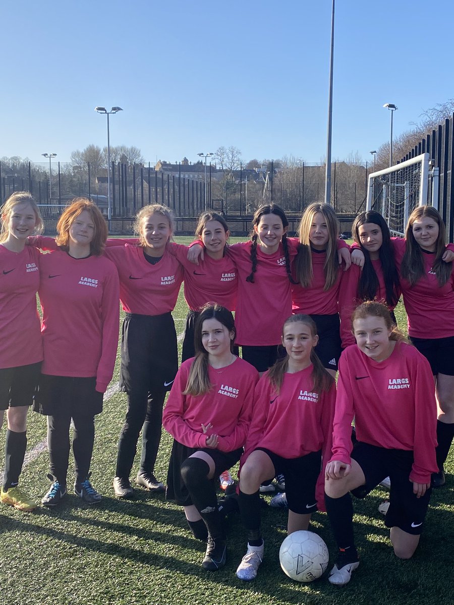 LargsAcadPEdept's tweet photo. Football news 

Thanks for hosting us today @SPARScotland @ScotFASouthWest @ActiveSchoolsSL. Our two teams qualified to this regional heat. It was a great day. #FutureStars ⚽️

POTM: Sarah and Ava https://t.co/0b9eErwgUP