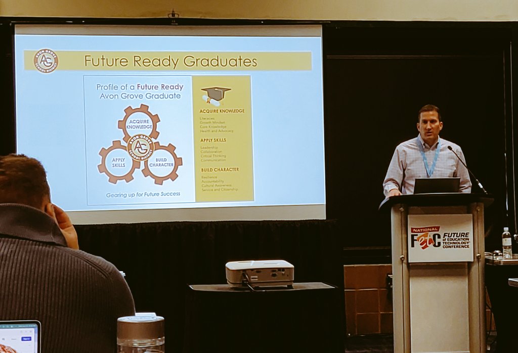 Great #FutureReady session this morning at #FETC with <a href="/JMKotchEdD/">Jason Kotch</a>. Thanks for all the dad jokes, restaurant recommendations, and, of course, insight into the <a href="/AvonGroveSD/">Avon Grove SD</a> Technology Plan - process, lessons learned, and outcomes. Great session!!