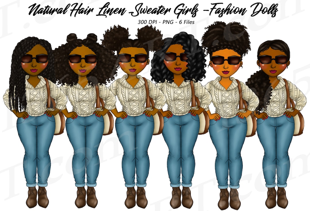 Beautiful Linen Sweater Girls sublimation clipart Illustrations buff.ly/3j5tQps - #clipart #sublimation #planneraddict #plannerlove #png #sweater
