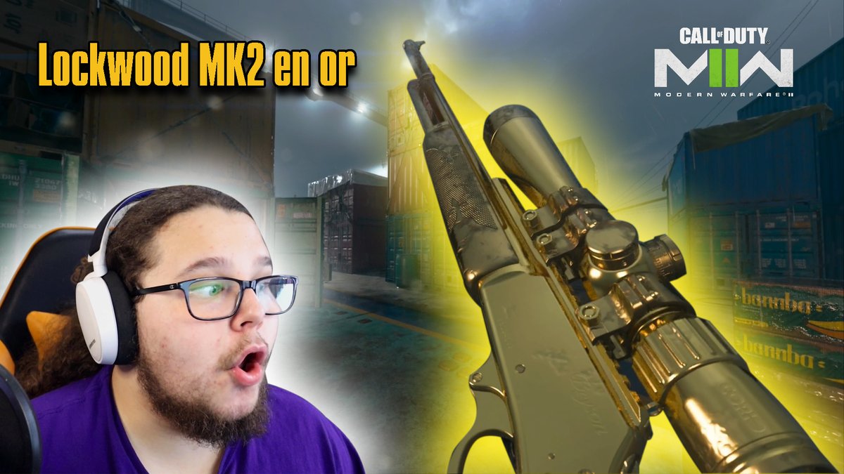 BEMS_Bilou's tweet photo. 🎬📽Nouvelle vidéo en ligne !📽🎬
J'ai débloqué la MK2 en or (Gameplay FR) ! | Call of Duty Modern Warfare II (MWII)| Bilou
https://t.co/HPIrpIo8BT
#MWII #MWIIBeta #YouTube #smallyoutubersupport #Sniper #Gameplay #fr #qc #Quebec #francais https://t.co/MSIrMqCthG