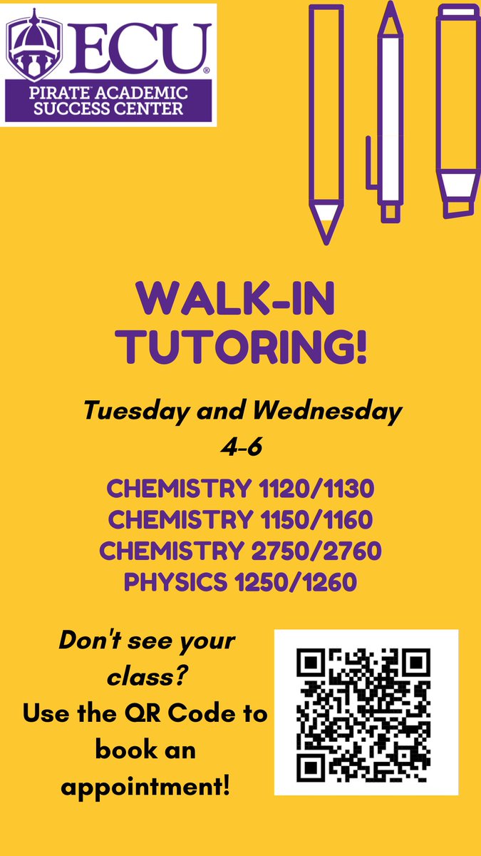 Walk-In tutoring today from 4-6! #SuccessStartsHere