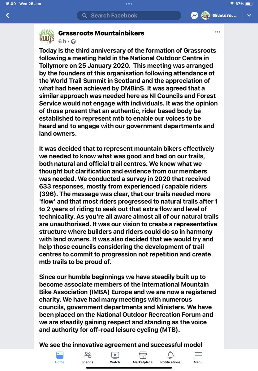 Three years ago today we commenced a journey to be the recognised voice of local mountain bikers using natural trails.