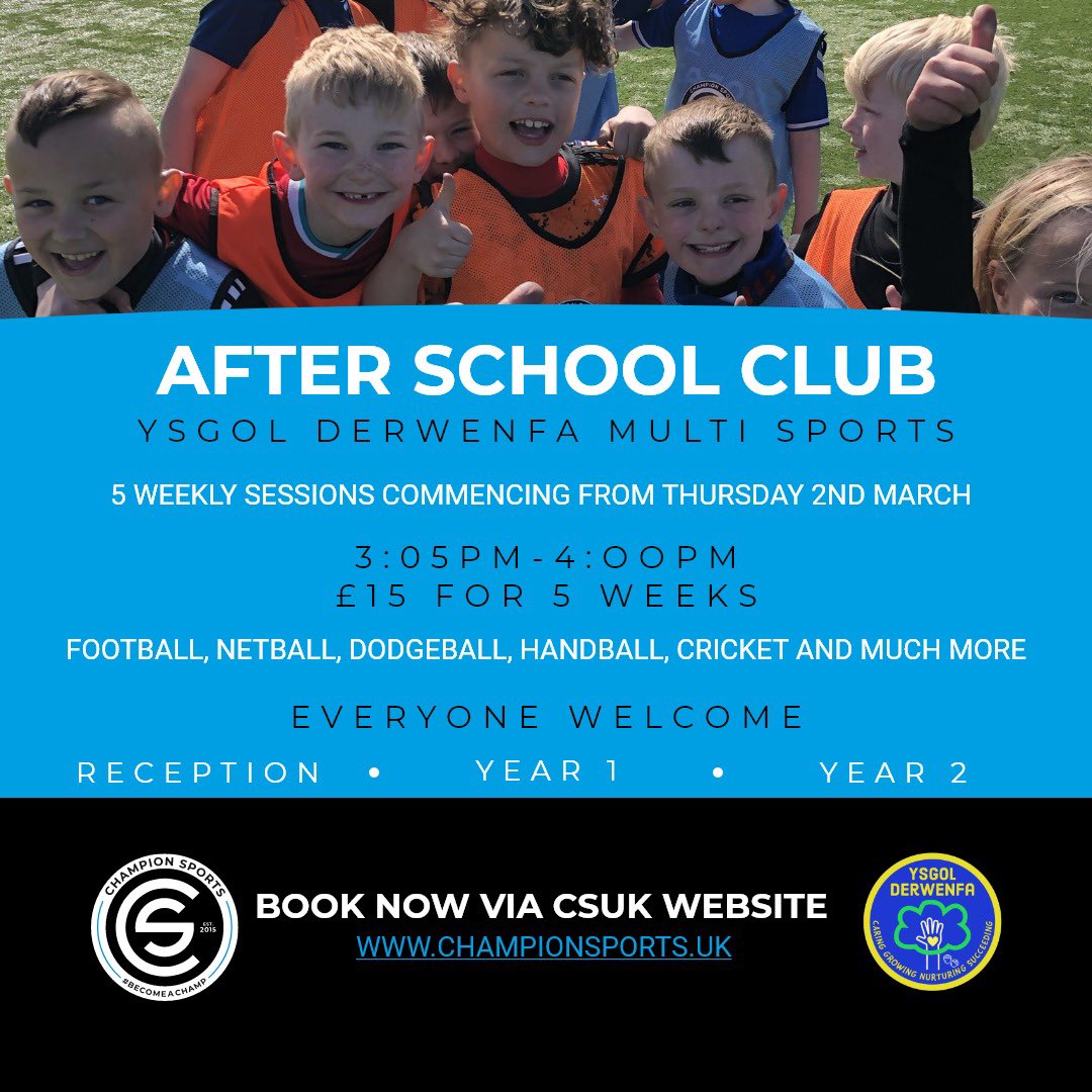 Ysgol Derwenfa on Twitter "We are looking forward to launching our