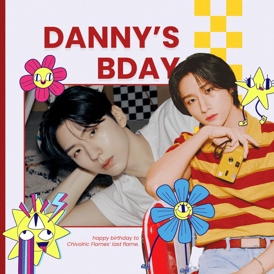 To the last flame of @ChivalricFlames, our (not so) lil' maknae. Happy birthday to you! May all of the good things happen to you on this new age. To have a merrier birthday, and to celebrate your day, a twibbon's been prepared. I hope you like it.

twb.nz/danysbirth