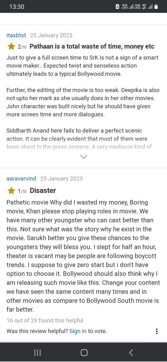 Ninja_Hattori_0's tweet photo. No Sushant No Bollywood
See the #PathaanReview Scam #PathaanReviewScam https://t.co/Qh528F4xWm