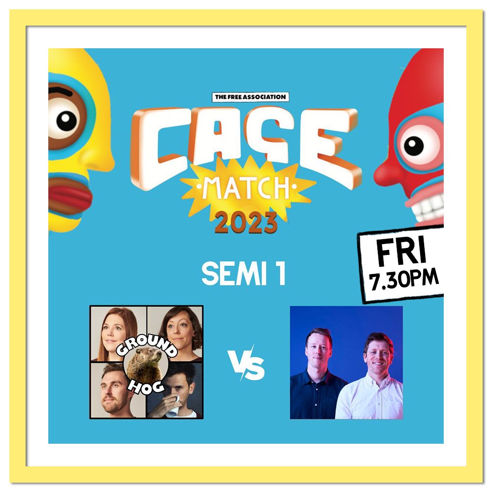 FAImprov's tweet image. What's happening on Friday and Saturday ?

It's only our CAGE MATCH SEMI FINAL!

Who will make it through to the final and win the big cash prize?

Only YOU can decide

thefreeassociation.co.uk/live-shows

@NaomiPetersen @alisontheaskot @AlrightJim @LukeHealy @NickEverritt @nickryanadamson