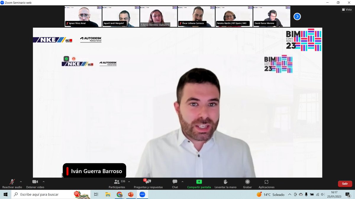 Vaya debate más potente.
Obligamos a formar en BIM? Dejamos que se vaya haciendo?
Debe aprender todo el mundo? 
Quedarán sin aprender ciertos colectivos?
En directo en el BIM Conference by NKE
@NKE_Spain 
<a href="/BIMAcademyES/">BIM Academy</a>