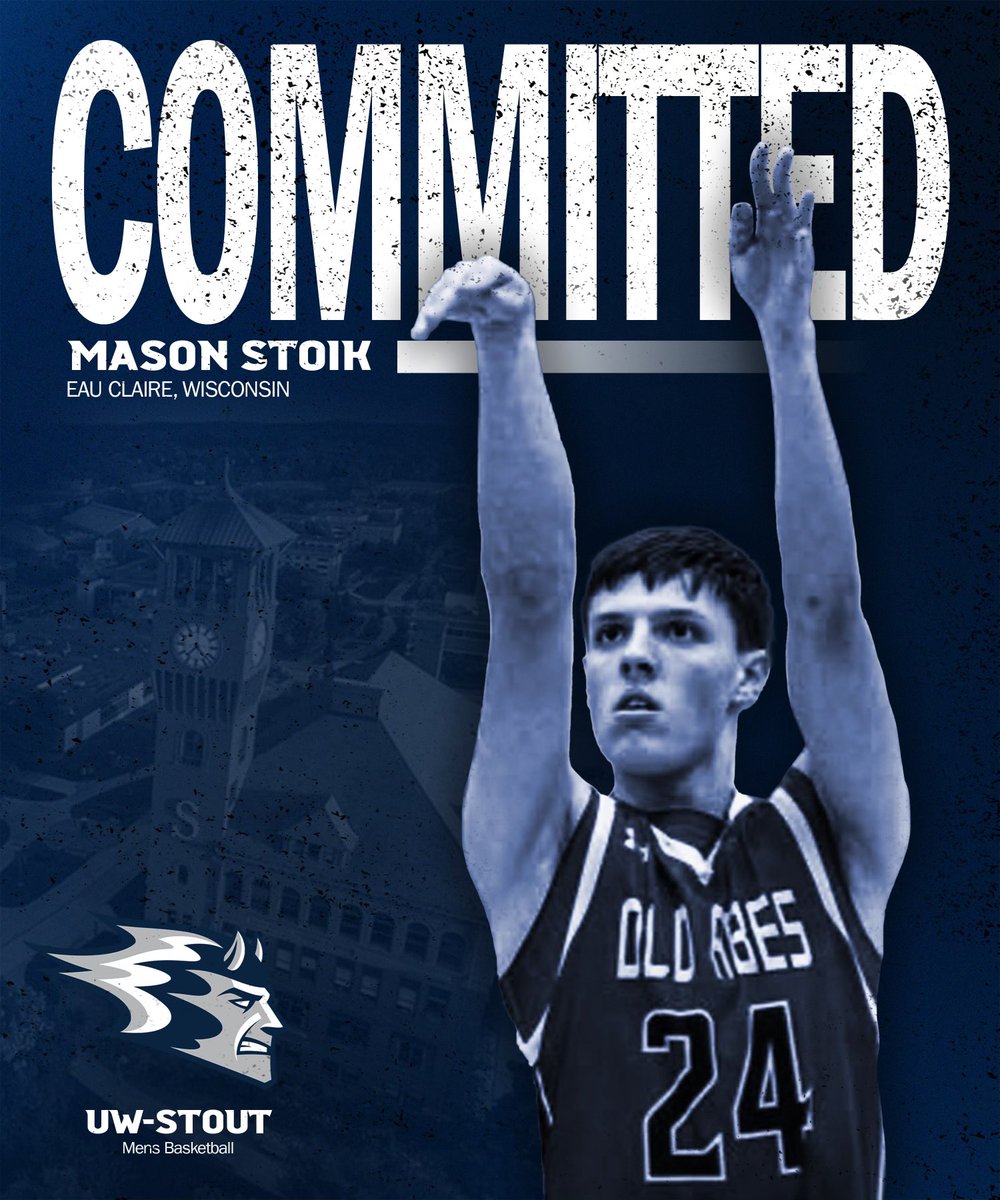 I’m excited to announce I will be continuing my academic and athletic career at UW Stout! Thank you to my family, coaches, and teammates for helping me get here!🔵⚪️ <a href="/OldAbesBB/">EC Memorial BB</a> <a href="/WIPlaymakers/">Wisconsin Playmakers</a> <a href="/Playmakers2023/">Playmakers 2023 - Bartig</a> <a href="/Chadbr3/">Chad Brieske</a> <a href="/JamesLake11/">James Lake</a> <a href="/stout_mbb/">Stout Basketball</a>