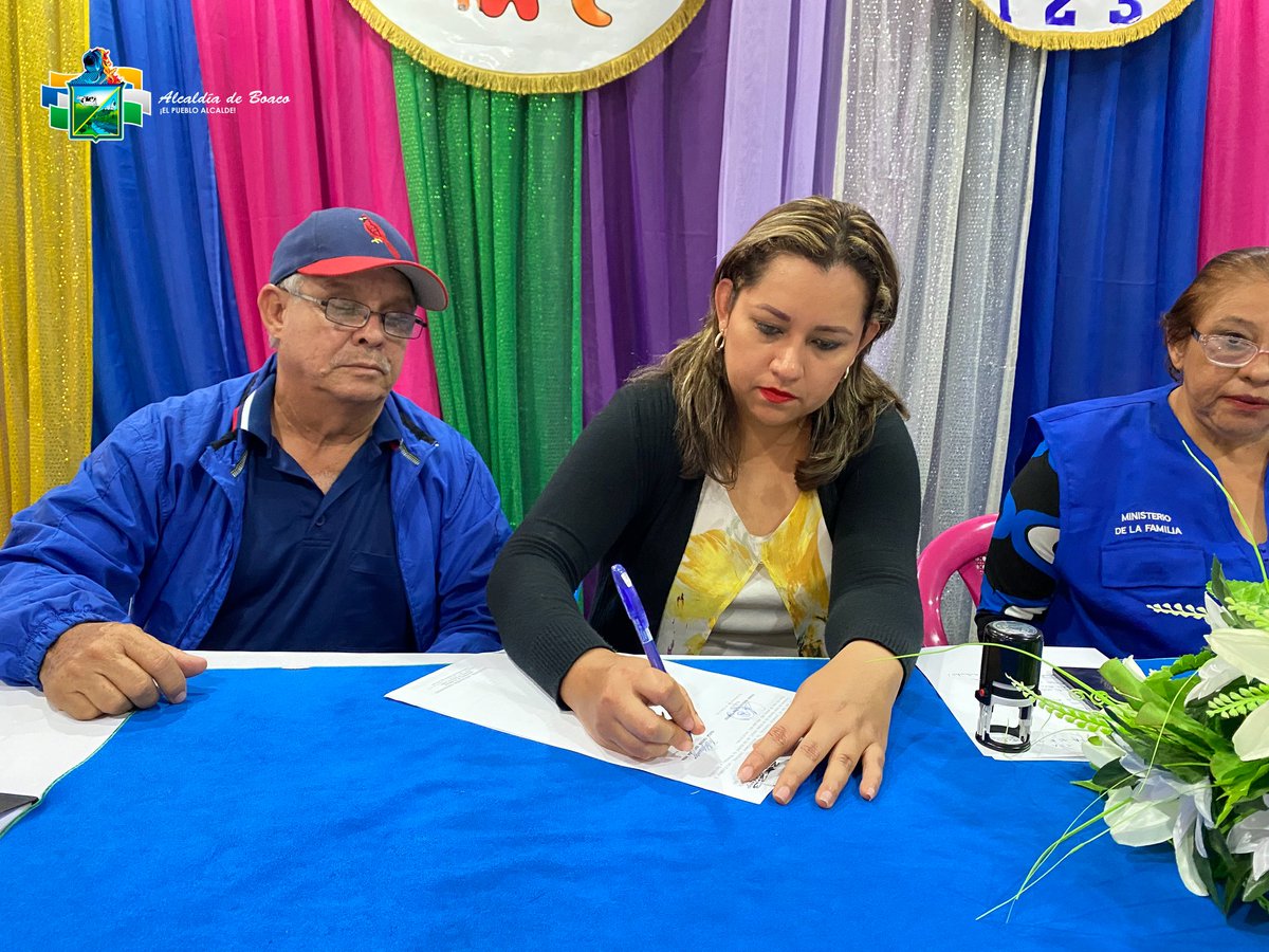 Autoridades de Boaco y el Ministerio de la Familia (MIFAM), dejaron plasmado en documentos, todos los eje de trabajos a realizarse durante este año, que beneficia a los pequeños y mimados de los Centros de Desarrollo Infantil, (CDI), Divino Niño y Angelita Sobalvarro.