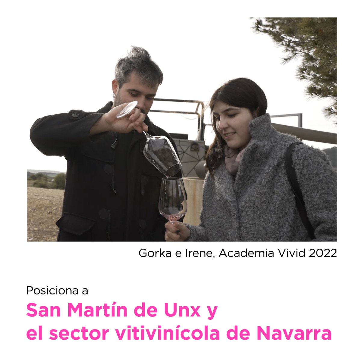 📣¡Atención, atención!📣 Se amplía el plazo de inscripción a Academia Vivid 2023 hasta el 31 de enero.

#academiavivid2023 #academiavivid #navarra #winelover #sanmartindeunx #viticulturaheroica #sanmartindeunxelpueblodelvino