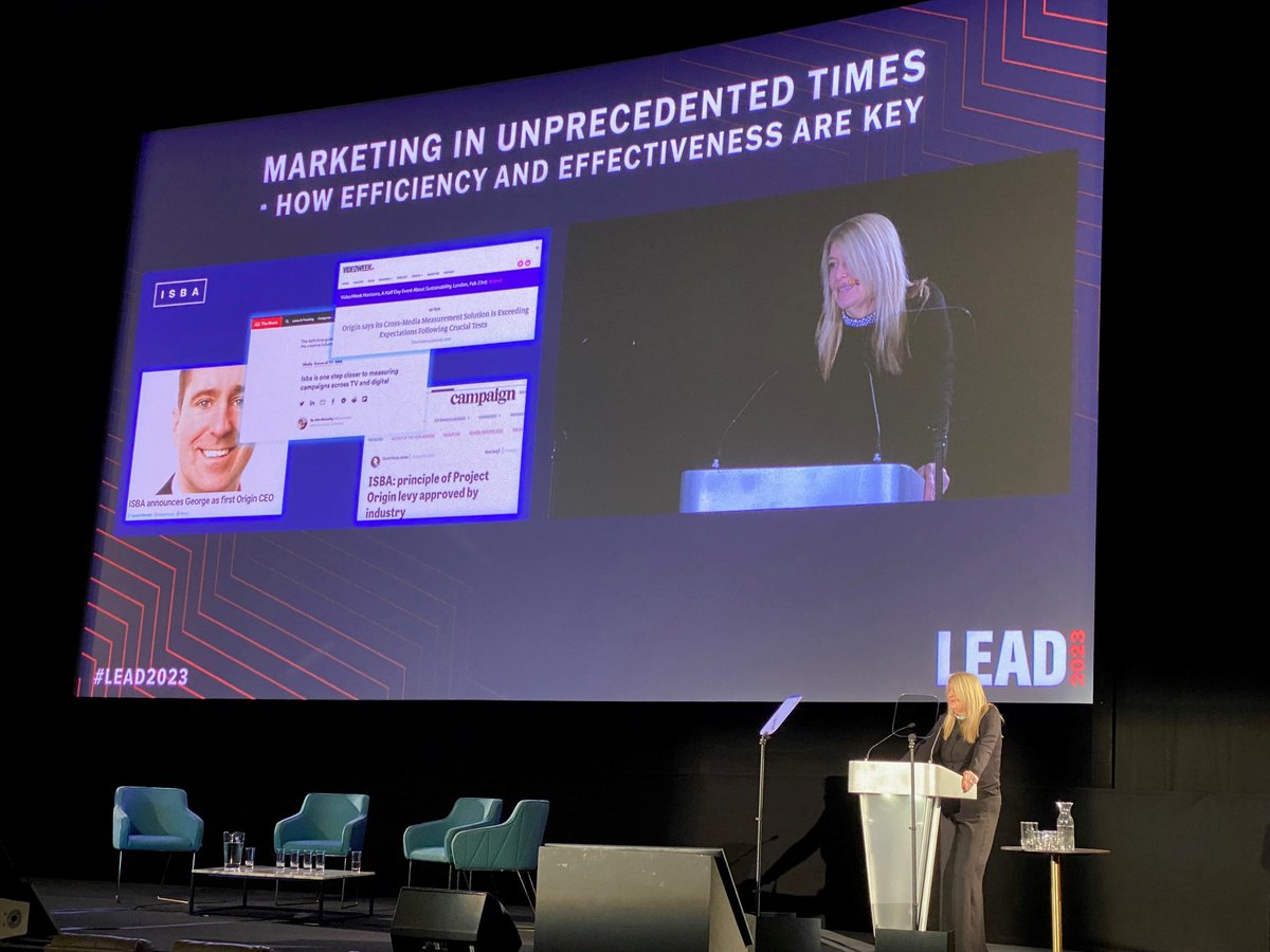 Margaret Jobling: "Marketers need the tools in their hands to power media choices... Origin will provide a rich source of audited, accountable and accurate data to allow advertisers to evaluate the contribution of each part of the media schedule" 

#LEAD2023